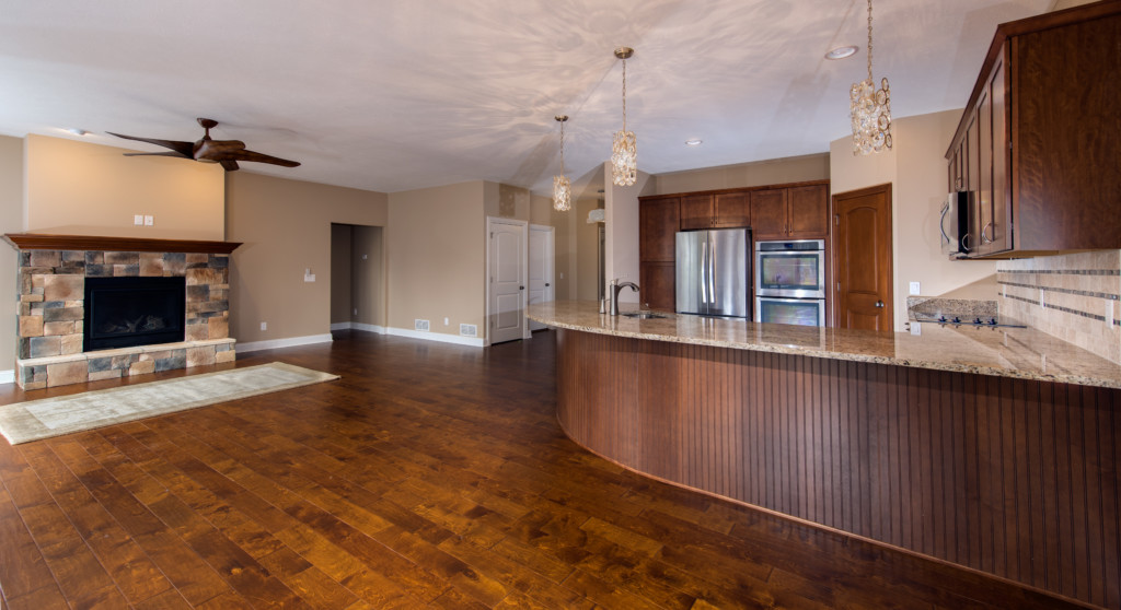 005 Kitchen and Fireplace