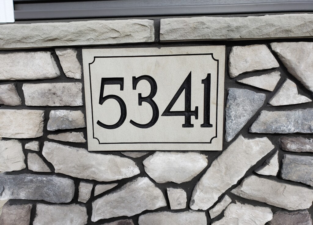 2 Address Stone